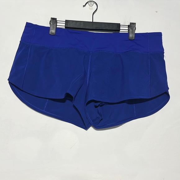 Lululemon Speed Up Short 2.5” Larkspur Size 12 - Picture 4 of 8